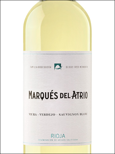фото вино Marques del Atrio Blanco Rioja DOCa 