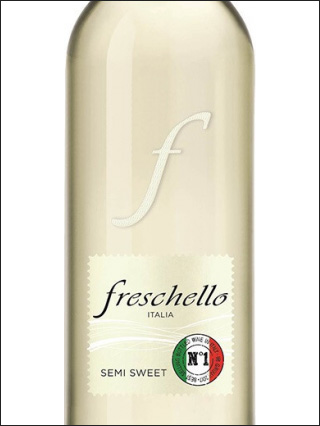 фото Freschello Bianco Semi Sweet Фрескелло Бьянко Семи Свит Италия вино белое